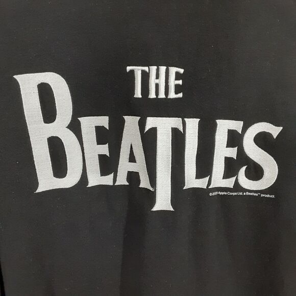 The Beatles Hoodie Mens Sweater Adult Small Embroidered 2020 Apple Corp Pullover - Picture 2 of 8